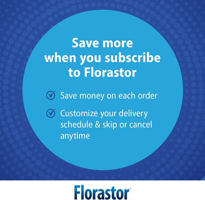 Florastor® Dual Action Probiotic Supplement: The Last Probiotic You'll Ever Need™️【100ct】